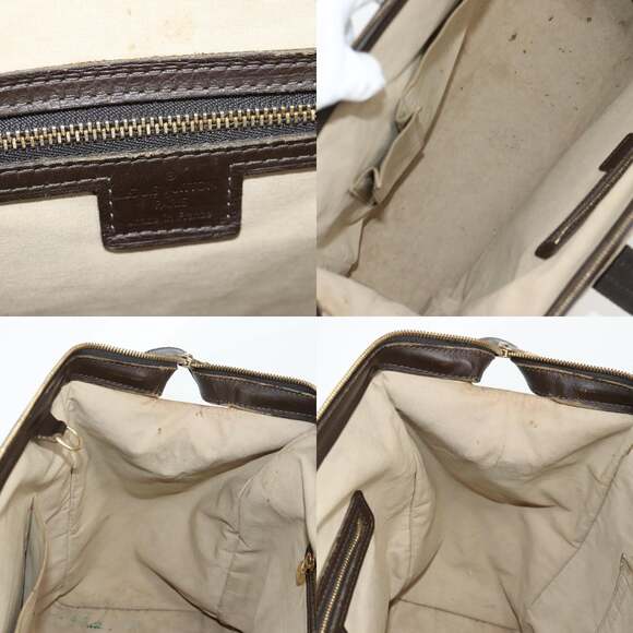 LOUIS VUITTON Monogram Mini Josephine GM Hand Bag Khaki M92310 - Picture 12 of 13